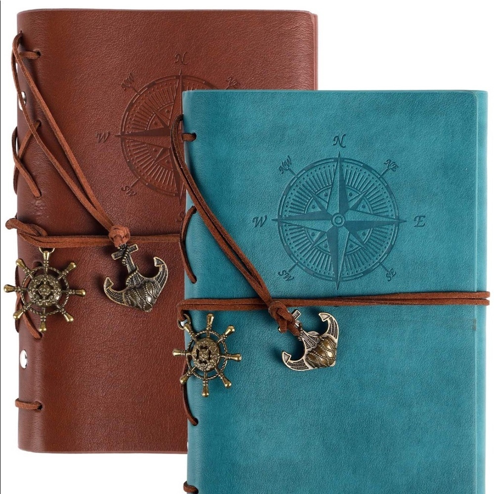 🗝 Leather Password Book Journal Travel Diary 📔 - Picture 7 of 16